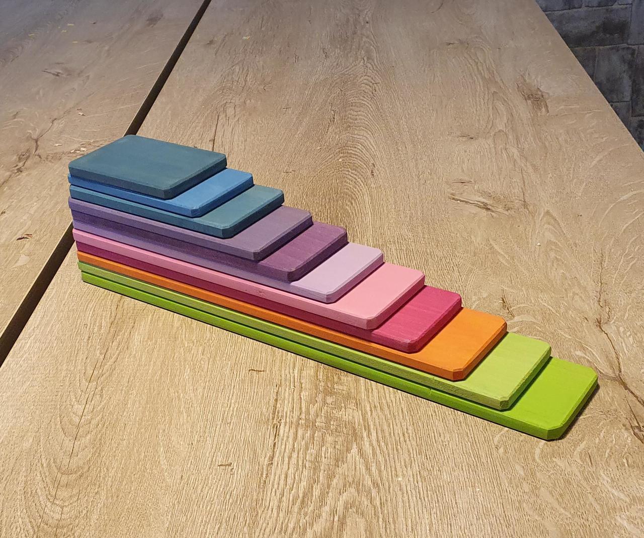 Waldorf Gökkuşağı Kartları Pastel