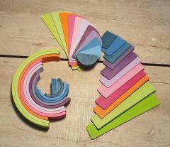 Waldorf Gökkuşağı Kartları Pastel