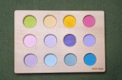 Peg Bebekler için Tabla Pastel Tonlar