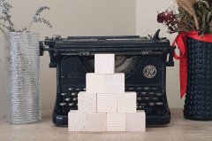 Ahşap Küpler 10 Adet Doğal Ham Waldorf Montessori Boyasız 4 cm