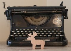 Waldorf Hayvanlarım Serisi  - Geyik - Doğal Ahşap Oyuncak KırtKırt Ahşap