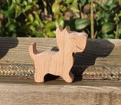 Waldorf Hayvanlarım Serisi  - Köpek - Doğal Ahşap Oyuncak KırtKırt Ahşap