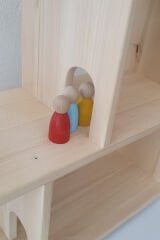 KırtKırt Ahşap | Çocuk & Bebek Ahşap Oyun Evi Büyük Boy Doğal Oyun Evi