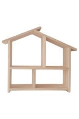 KırtKırt Ahşap | Çocuk & Bebek Ahşap Oyun Evi Küçük Boy Doğal Oyun Evi